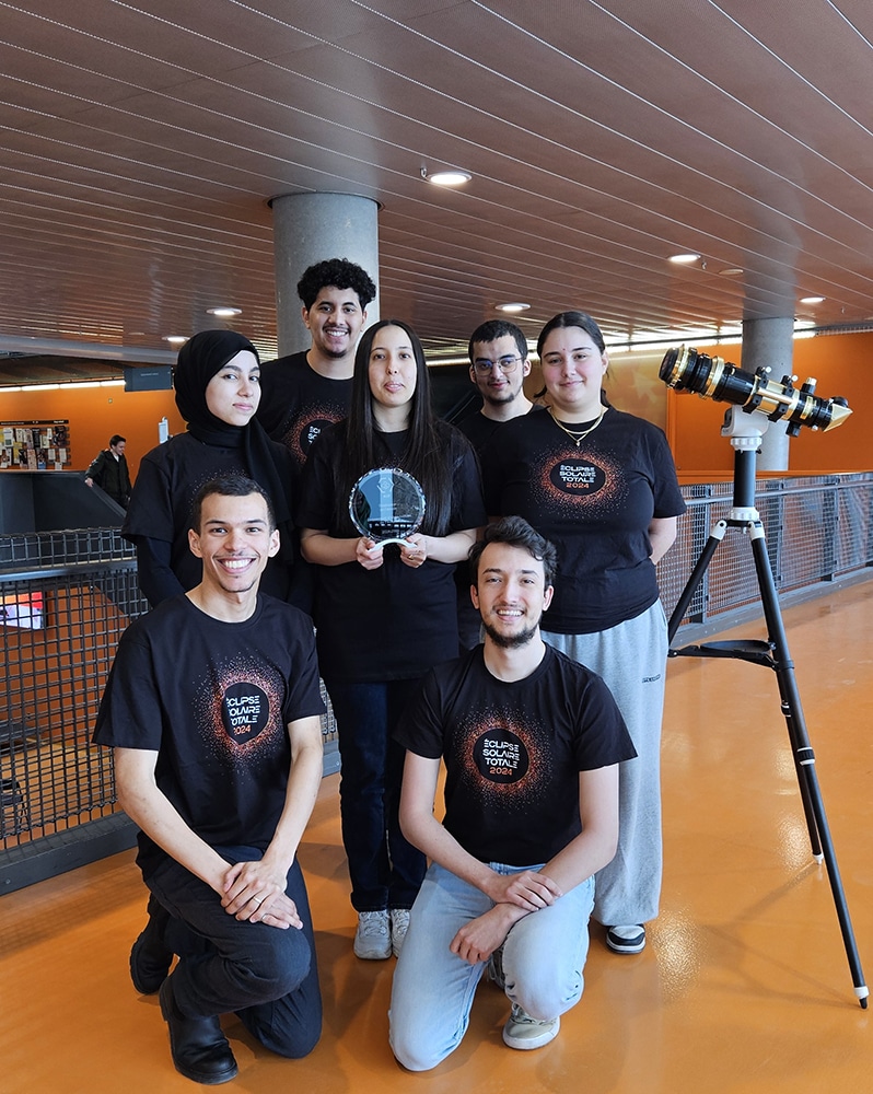 Éclipse solaire totale du 8 avril à Polytechnique Montréal
